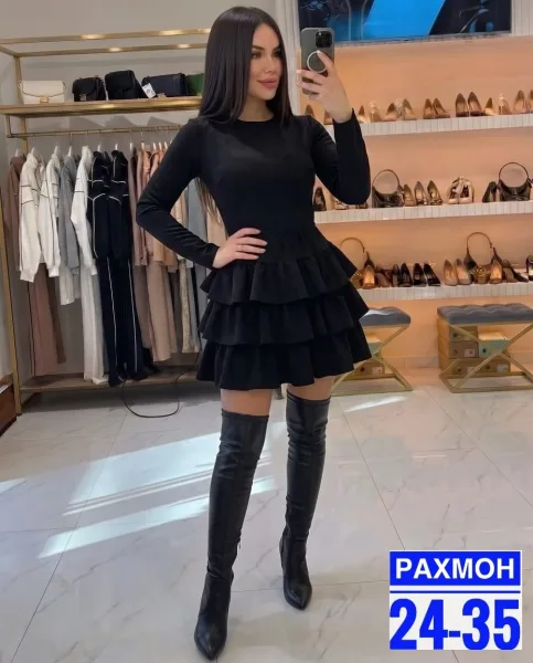 Платье спандекс — фото 1