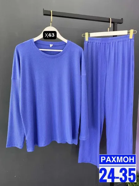 Костюм двойка из приятной к телу ткани Турецкий лапша — фото 3