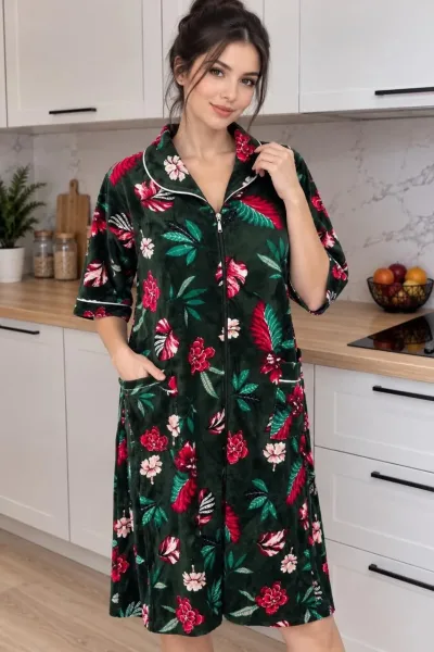 Велюровые халаты из турецкой ткани