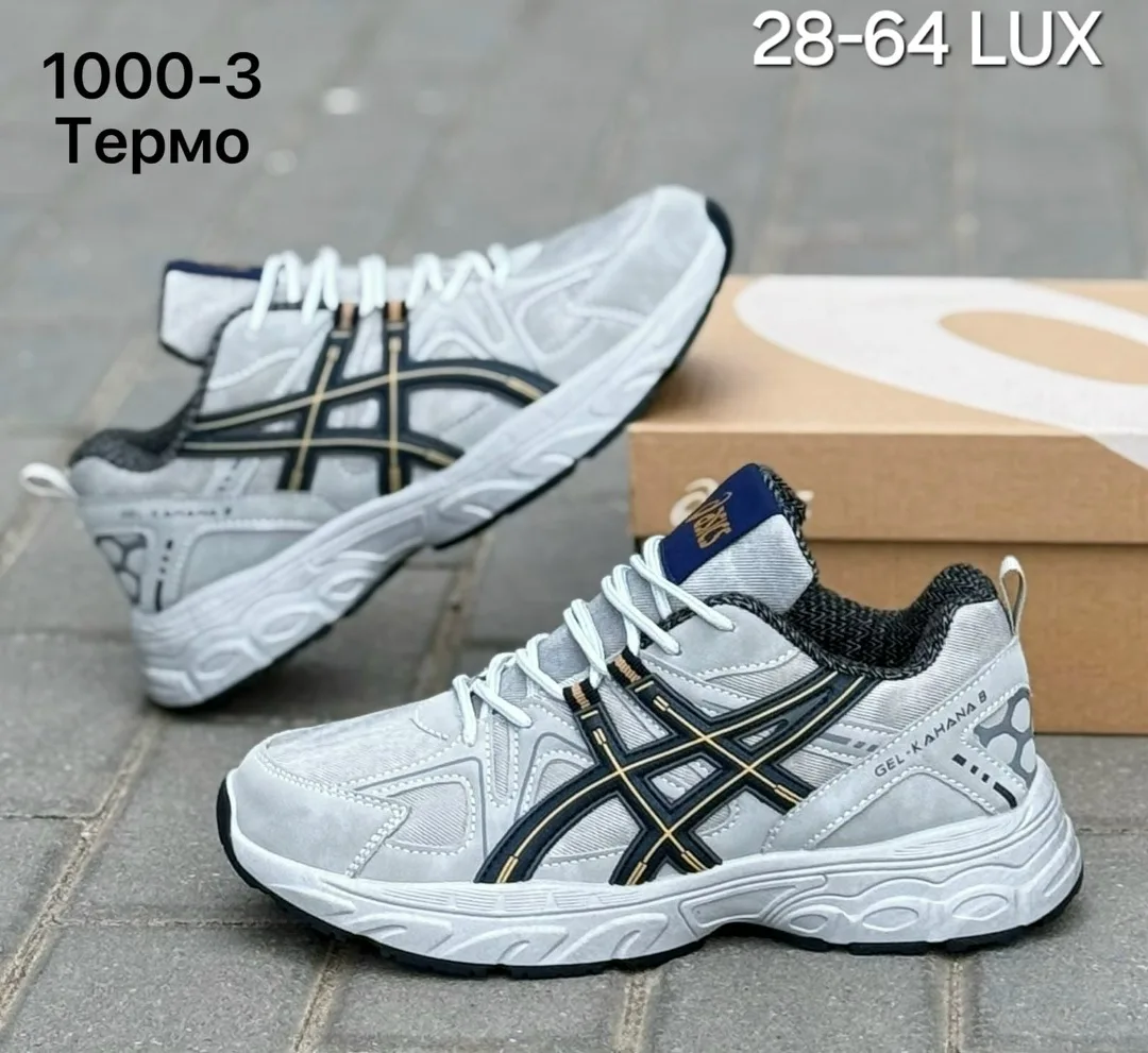 Кроссовки мужские ASICS, термо, непромокаемые — фото 2