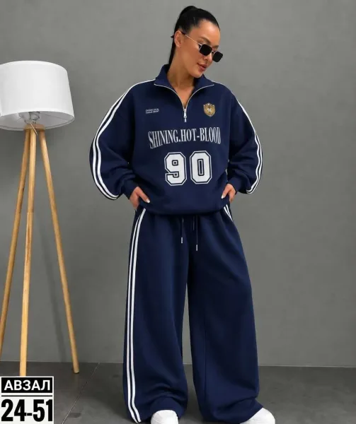 Костюм-двойка из флиса — фото 4