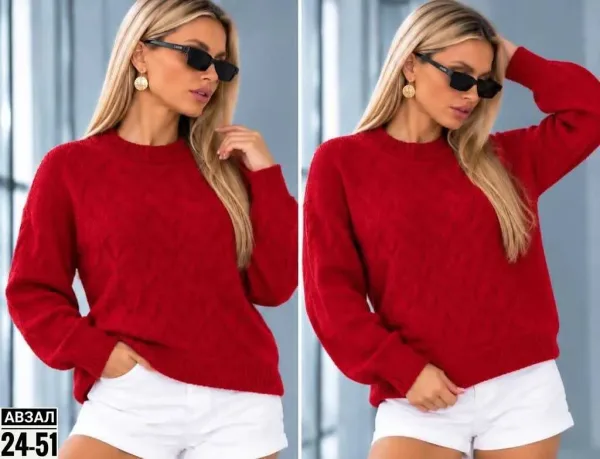 Кофточка отлично тянется, комфортно садится по фигуре и смотрится стильно — фото 4