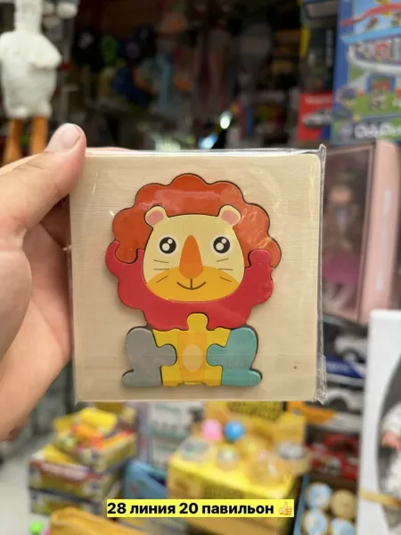 Развивающая игрушка из дерева — фото 6