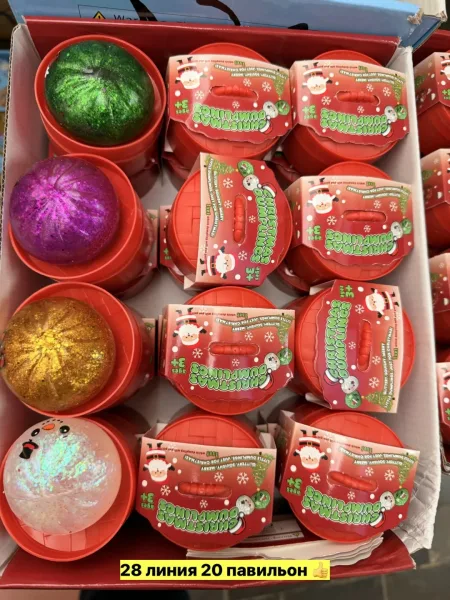 Силиконовая игрушка в форме хинкали для снятия стресса — фото 1
