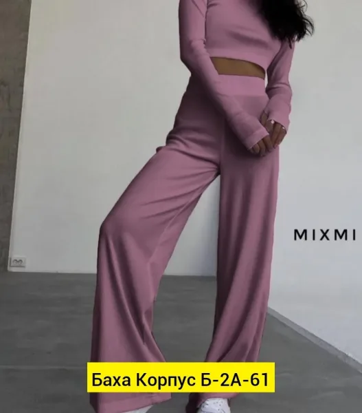Костюм двойка в стиле лапша — фото 1