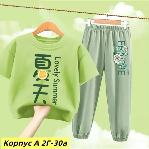 Костюм двойка из двухнитки — фото 1