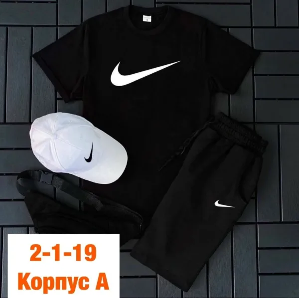 Костюм футболкой из качественного хлопка — фото 7