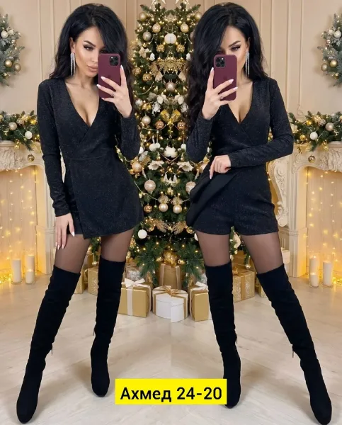 Комбинезон люрекс — фото 3