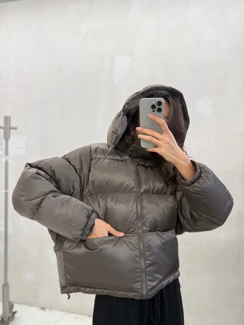 Лёгкая куртка из полиэстера — фото 2