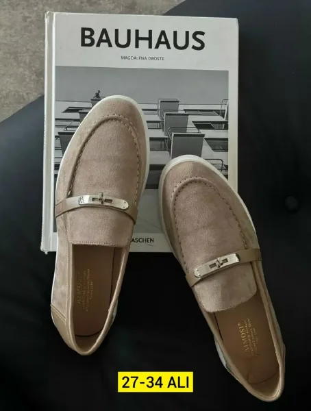 Лоферы из замши — фото 3