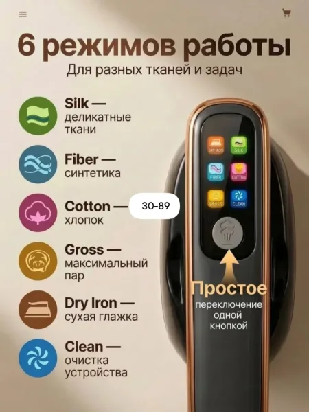 Массажер Dry Iron Ручной отпариватель — фото 2