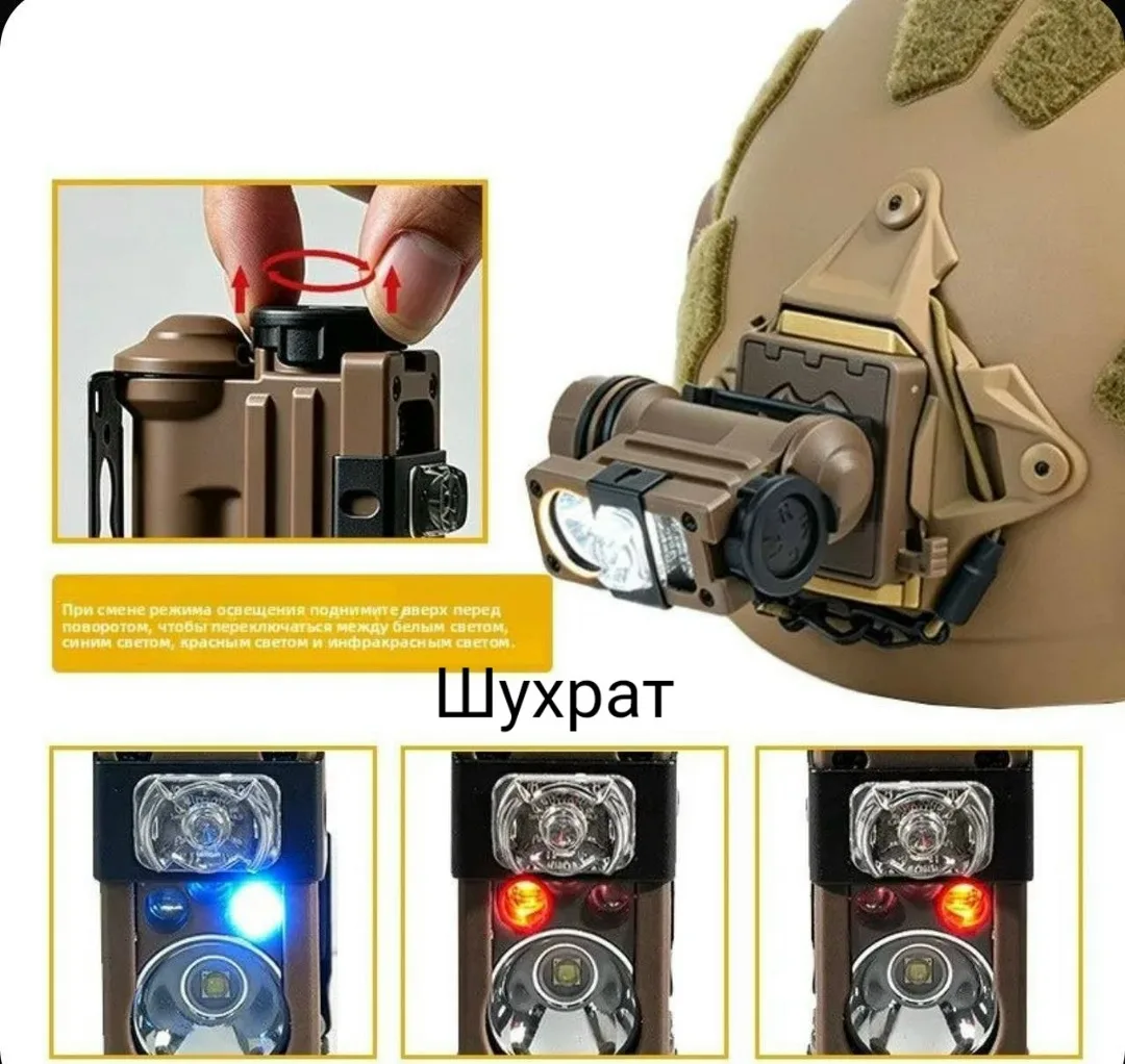 Booiu Gen3 Sidewinder BOOIU Gen3 Sidewinder Шлемный Фонарь — фото 2