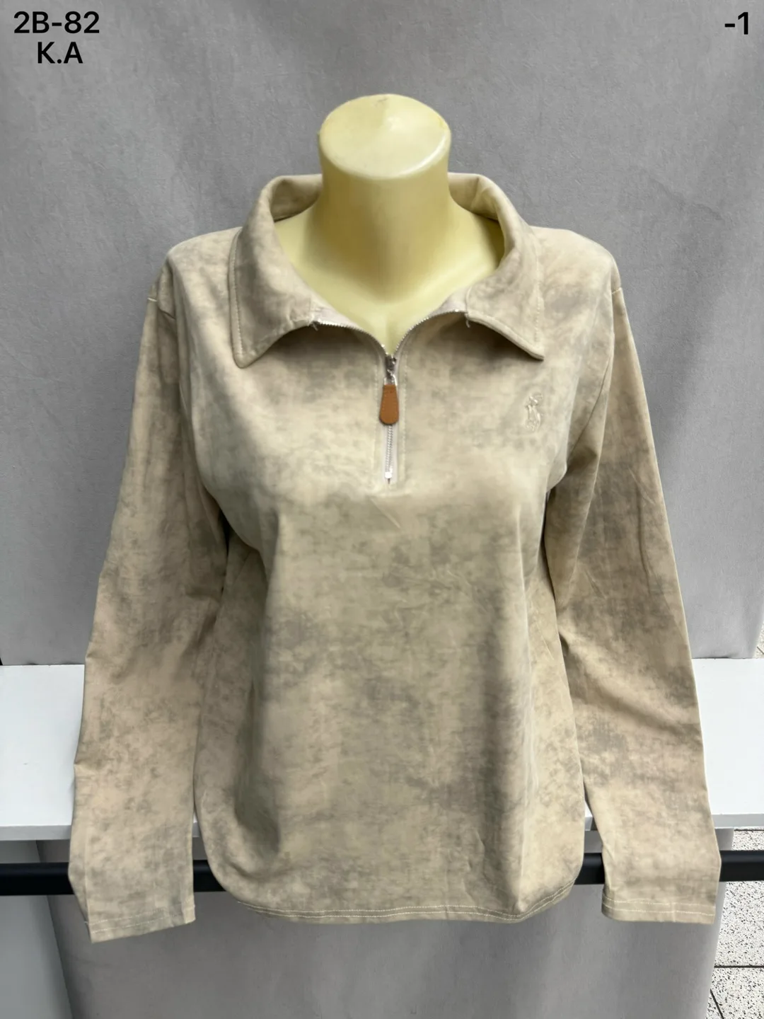 Кофта, хлопок 95 COTTON, 5 SPANDEX — фото 1