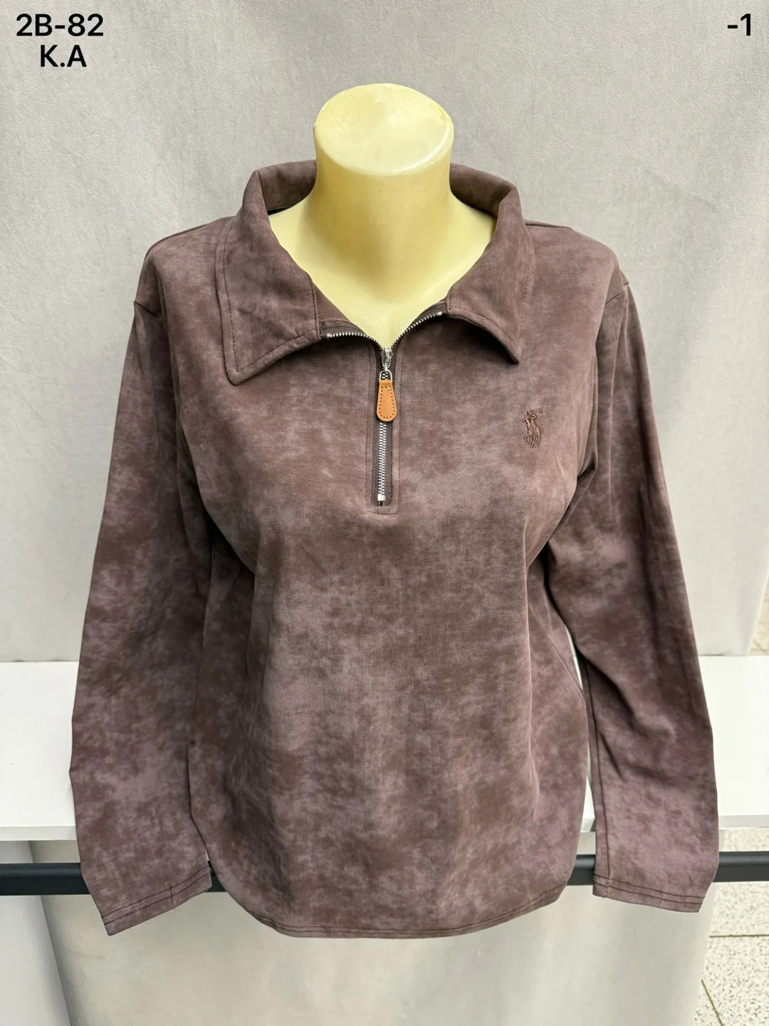 Кофта, хлопок 95 COTTON, 5 SPANDEX — фото 4