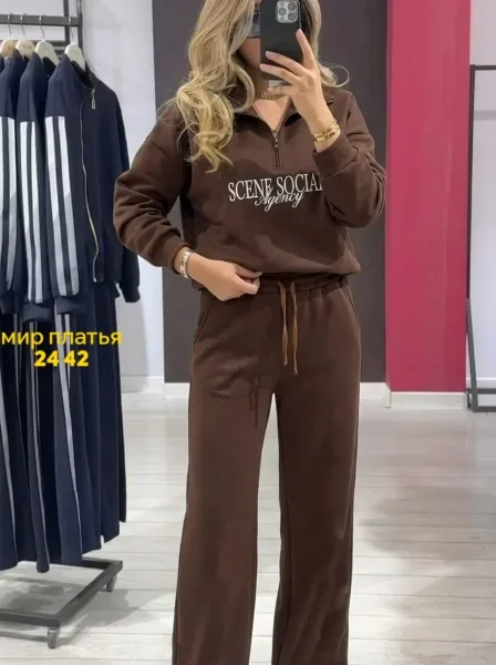 Костюм двойка из флиса — фото 7