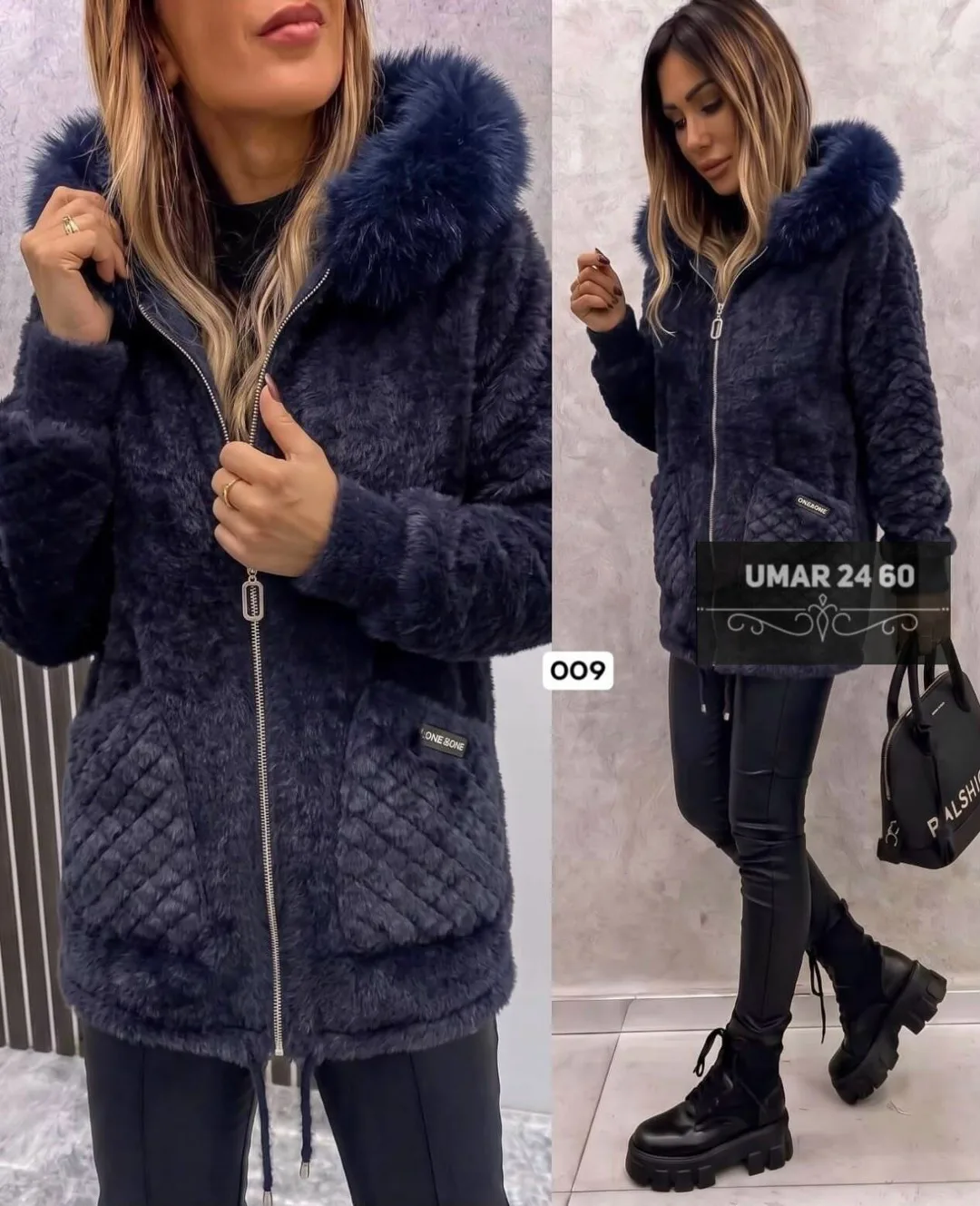 Кардиган с капюшоном из натурального альпака — фото 9