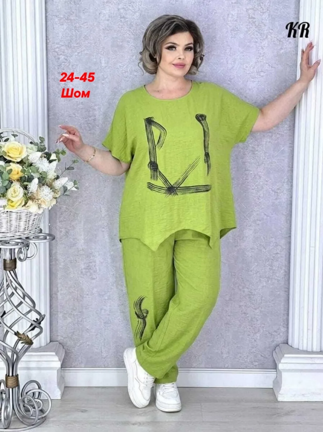 Двойка, лён — фото 22