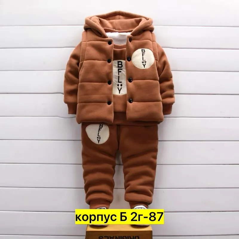 Костюм тройка флис — фото 7