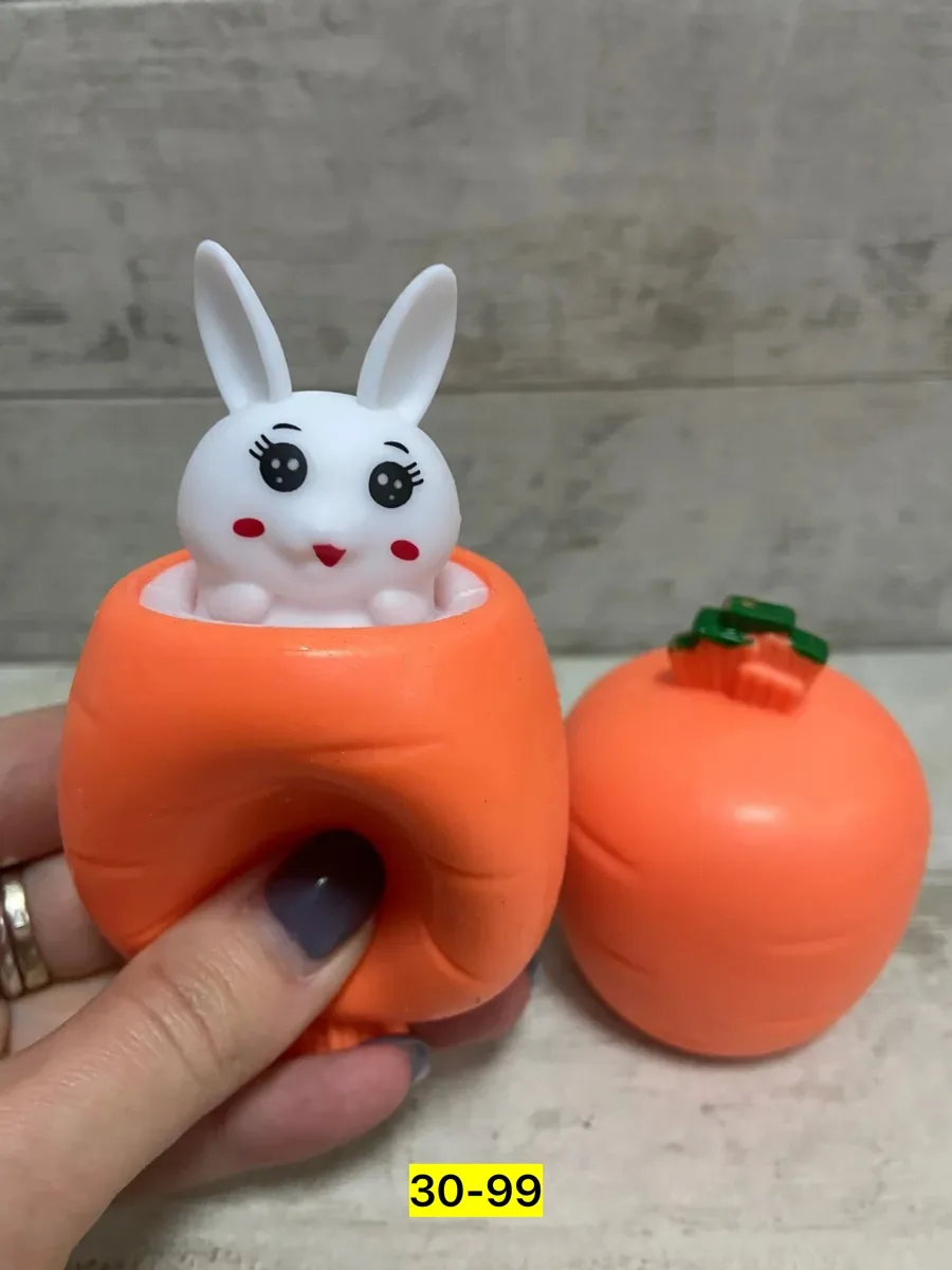 Игрушка силиконовая, зайка — фото 6