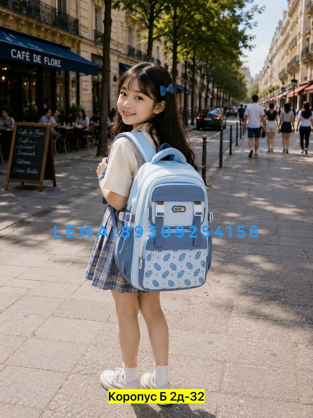 Рюкзак из ткани для мужчин и женщин с вместительным отделением — фото 6