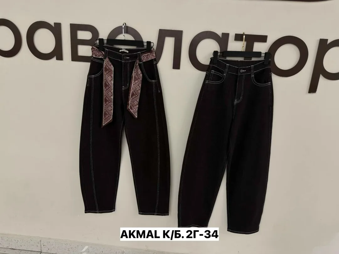 Брюки джинсовые — фото 1