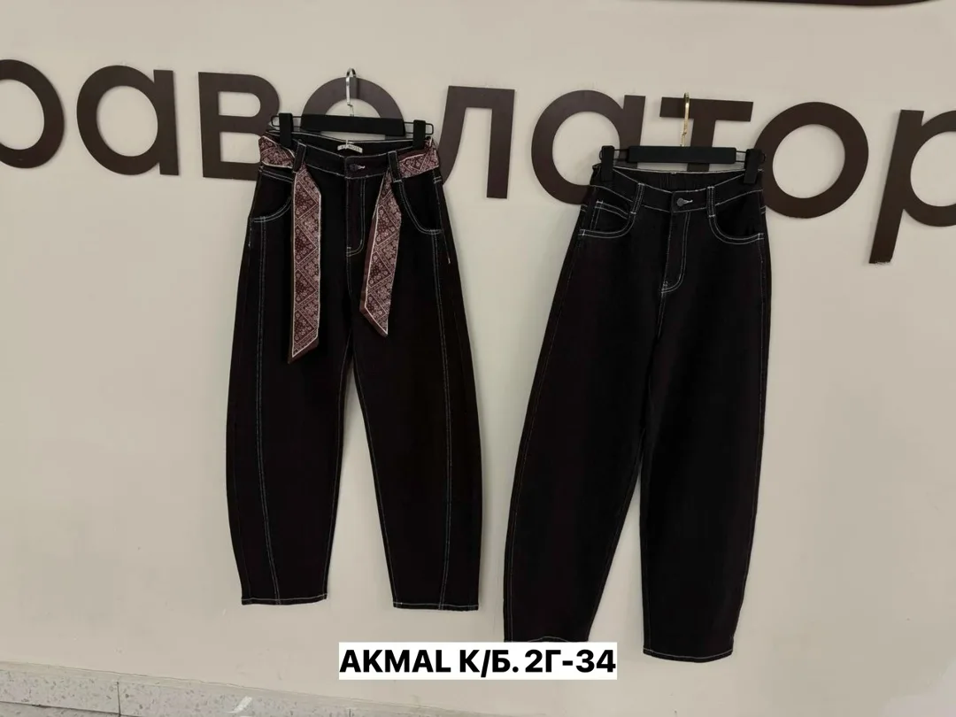 Брюки джинсовые — фото 3