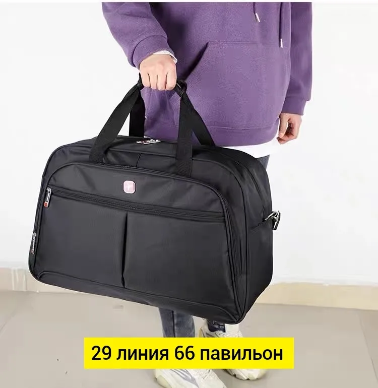 Спортивная сумка из ткани с множеством карманов — фото 2