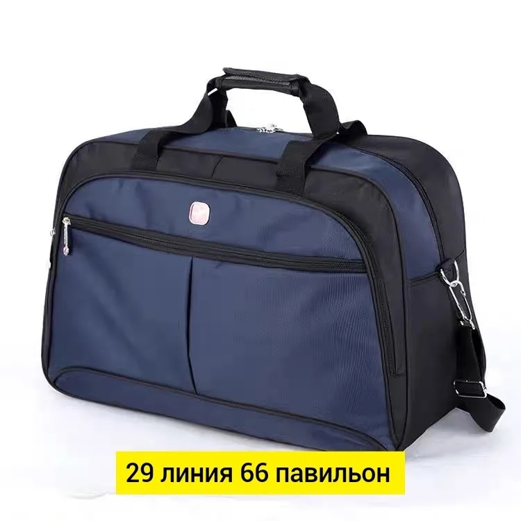 Спортивная сумка из ткани с множеством карманов — фото 7