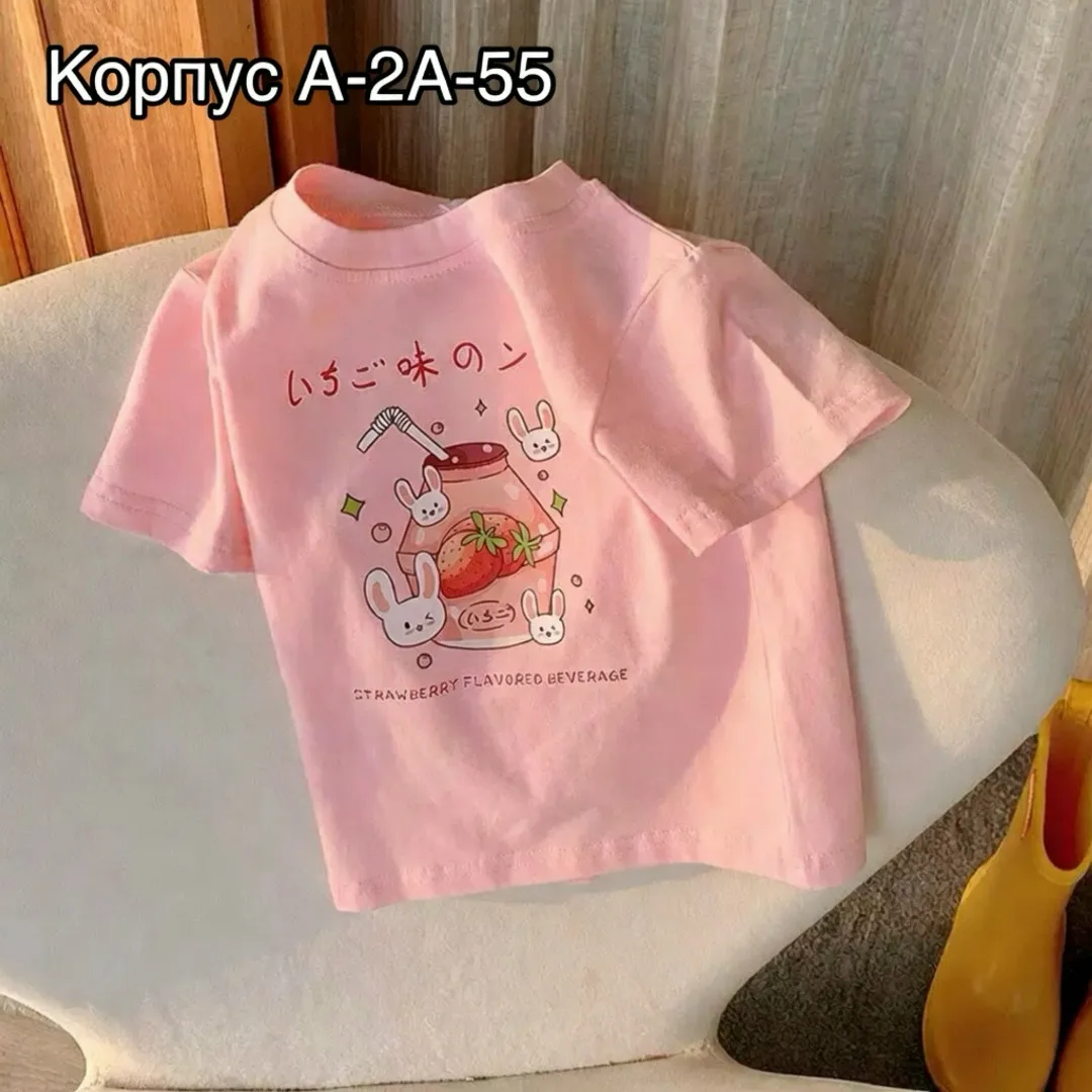 Однотонная футболка из 100 хлопка — фото 5