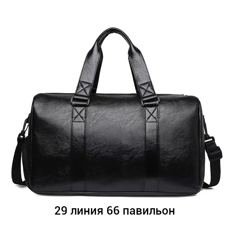 Спортивная сумка из эко-кожи — фото 3