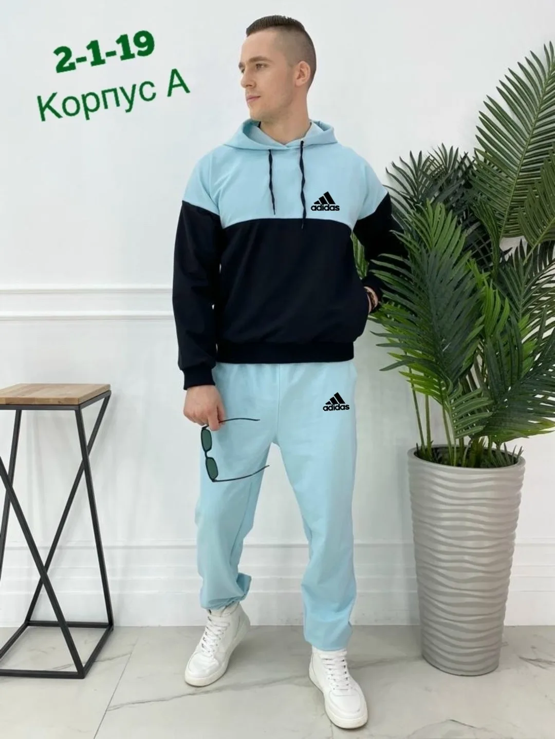 Спортивный костюм из хлопка — фото 7