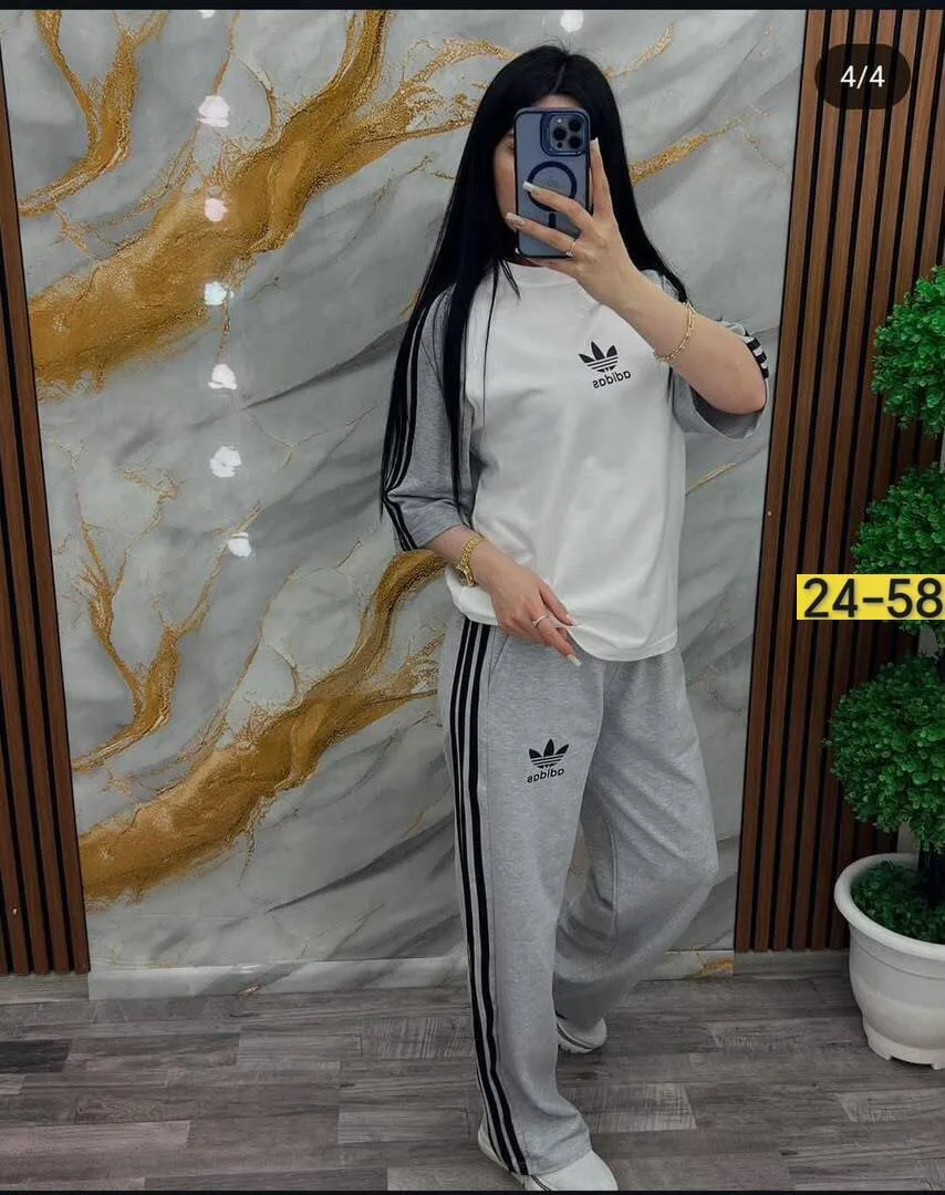 Костюм из ткани двухнитка — фото 3