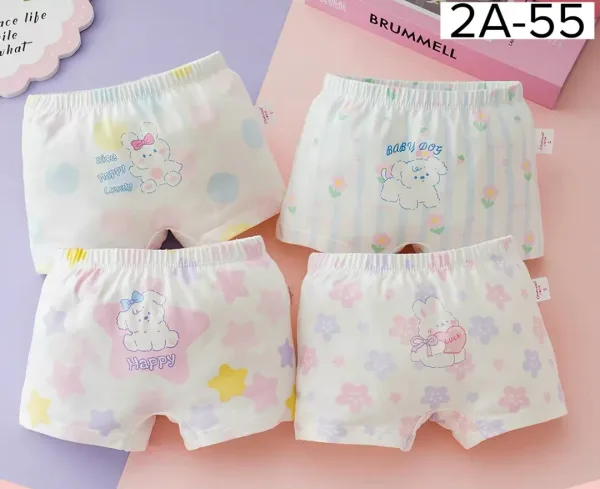 Детские трусы из полиэстера, подходят для повседневной носки — фото 41