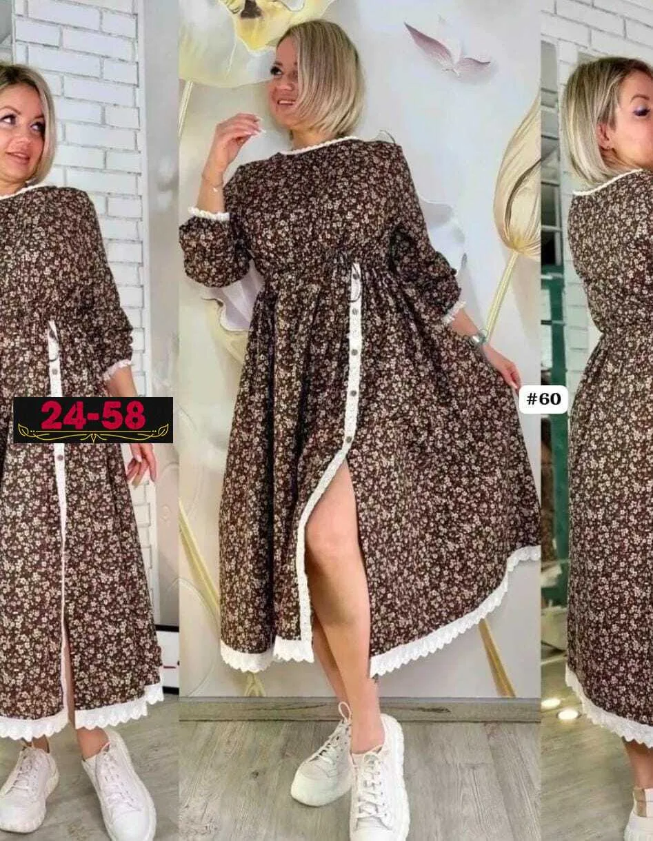 Платье модное в одном цвете прадо фабричное качество — фото 1