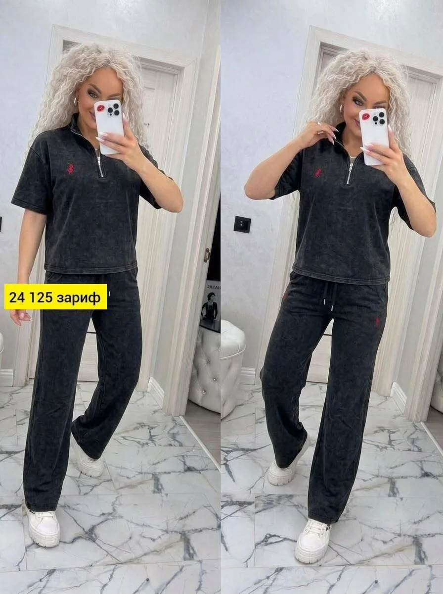 Костюм POLO из ткани — фото 1