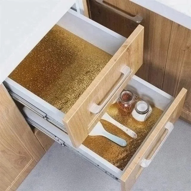 Самоклеящаяся фольгированная пленка для кухни — фото 13