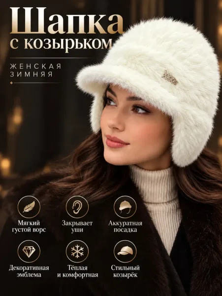 Шапка с казирком из Алипака — фото 13