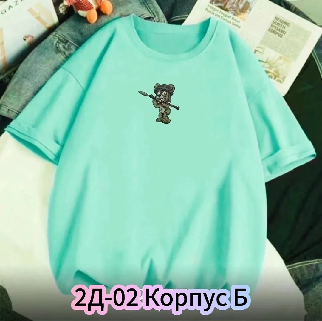 Футболка из натурального хлопка — фото 5