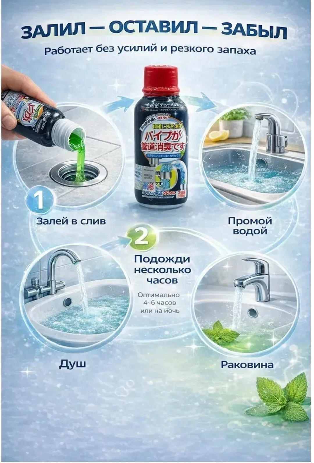 Антизасор и антизапах для труб — фото 2