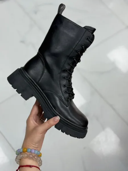 Туфли зимние из 100 натуральной кожи и 100 натурального меха — фото 2
