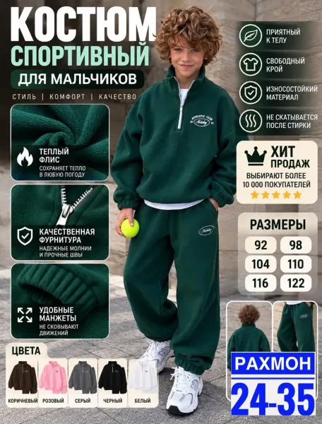 Мягкий, тёплый и невероятно уютный костюм для стильных образов — фото 2