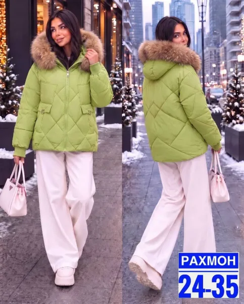Теплая куртка зима — фото 5