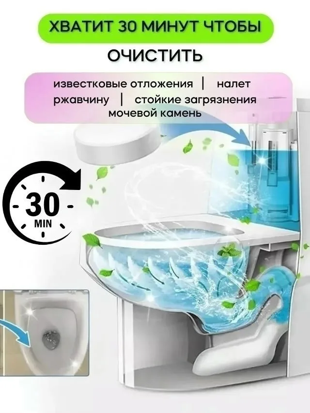 Эффективно удаляют известковые отложения, бактерии и неприятные запахи — фото 11
