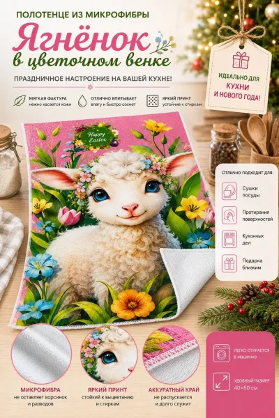Полотенце, микрофибра — фото 2