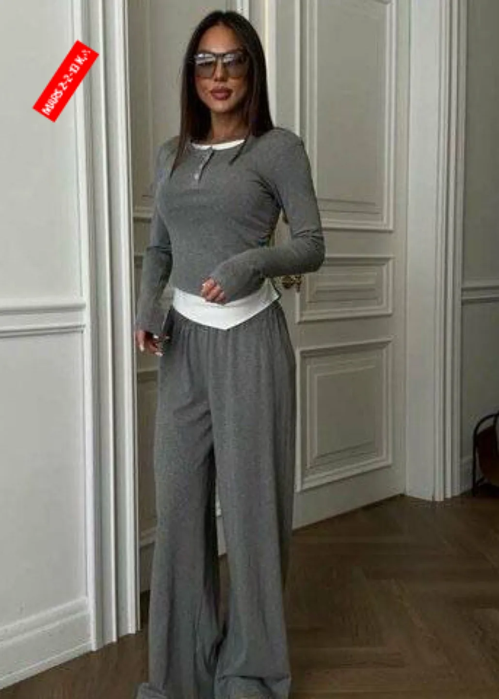 Костюм двойка из ткани — фото 6
