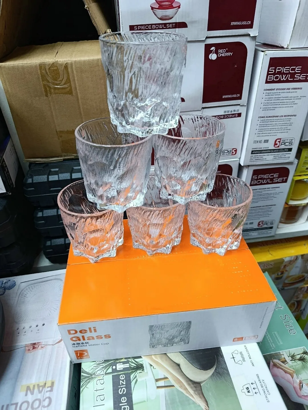 Набор стаканов из прозрачного стекла — фото 3