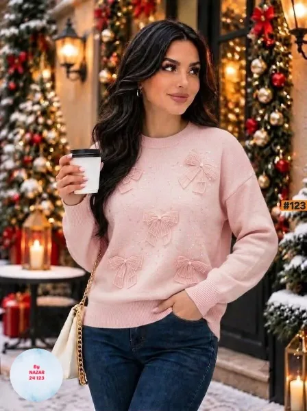 Кофта женская из кашемира — фото 5