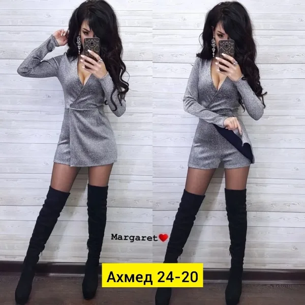 Комбинезон люрекс — фото 1