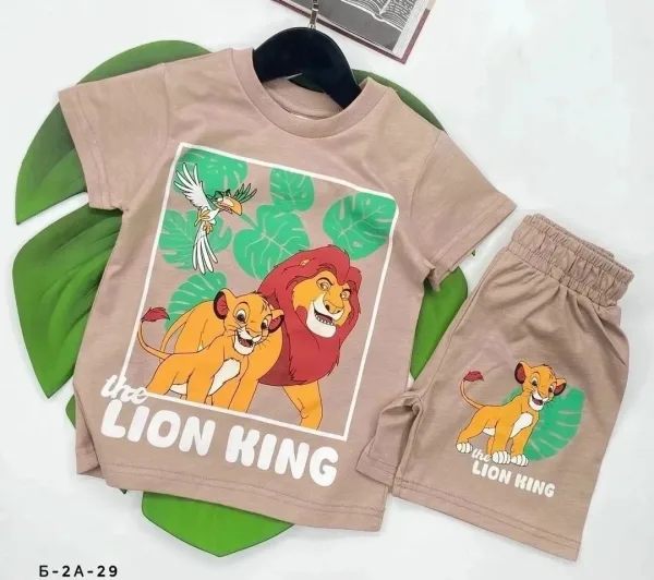 Набор одежды для мальчика 3–7 лет, включает шорты и футболку — фото 1
