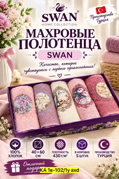 Полотенце, махра — фото 2